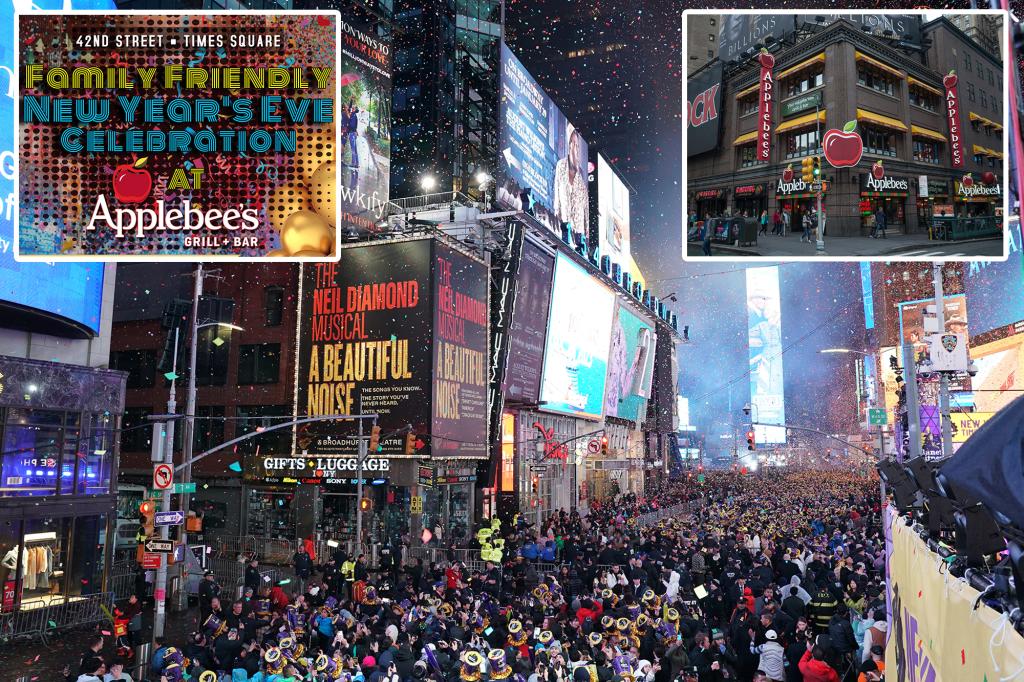 NYC Applebee's raised the price of already expensive New Year's Eve party tickets